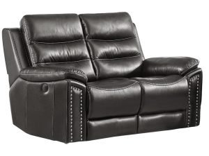 HR050 G (G12) Husky Jetson Reclining Loveseat Gray
