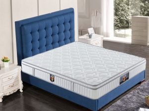 3 Velocity Plus Husky furniture and mattress spring coils euro Pillow top mattress 3