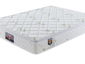 4 Kingdom Husky furniture and mattress five star comfort Pockect coil Bambo Cover euro Pillow top mattress