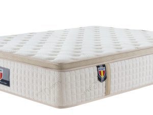 5 Trinity Husky furniture and mattress five star comfort Pockect coil Organic Cotton with Gel meomory foam euro Pillow top mattress 1