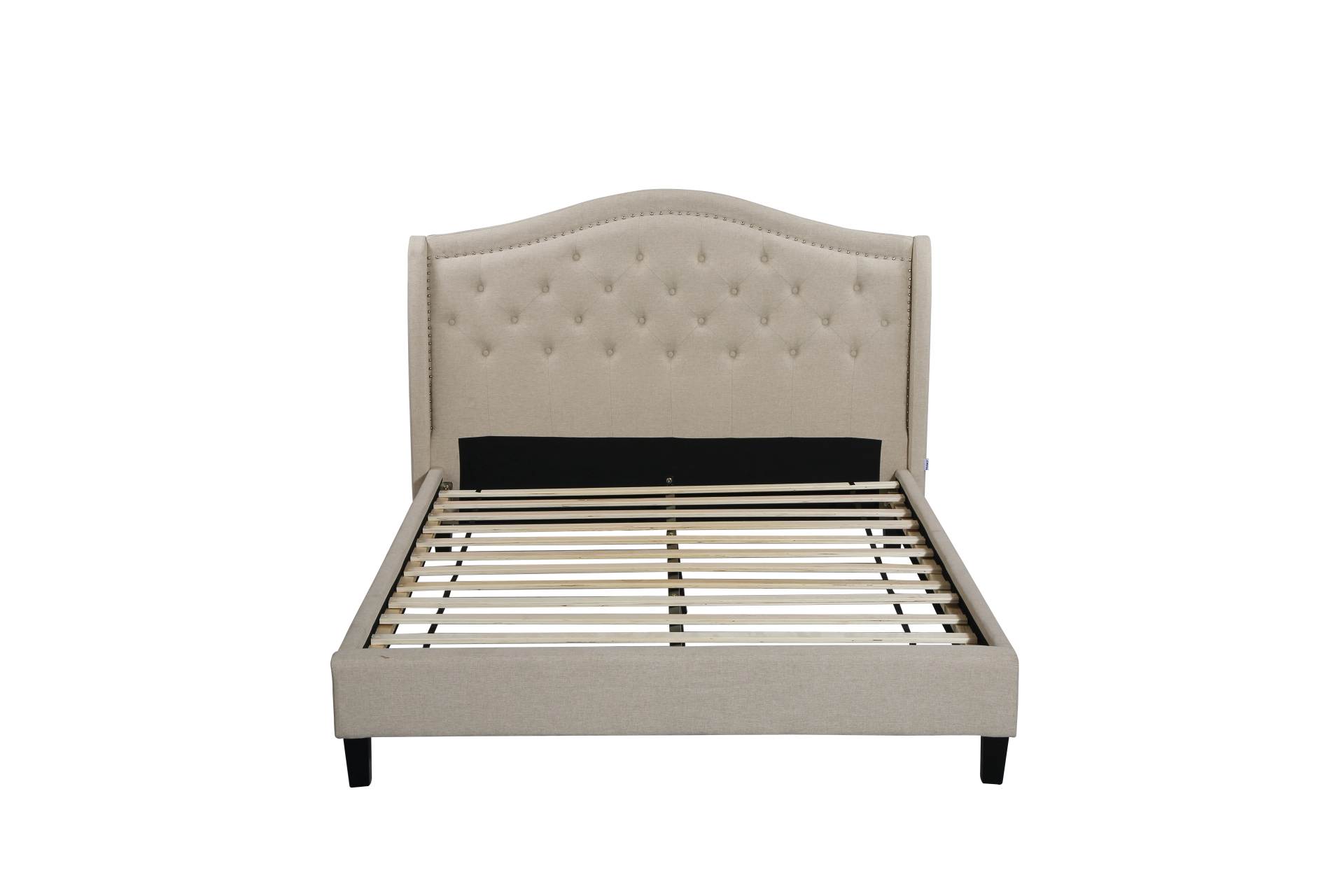 Queen Twilight Bed - 013-Husky-Furniture- Queen and King- Beige-1-1