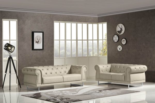 HD1809 - Mason.Beige -G01- Leather .Husky Designer Furniture.1