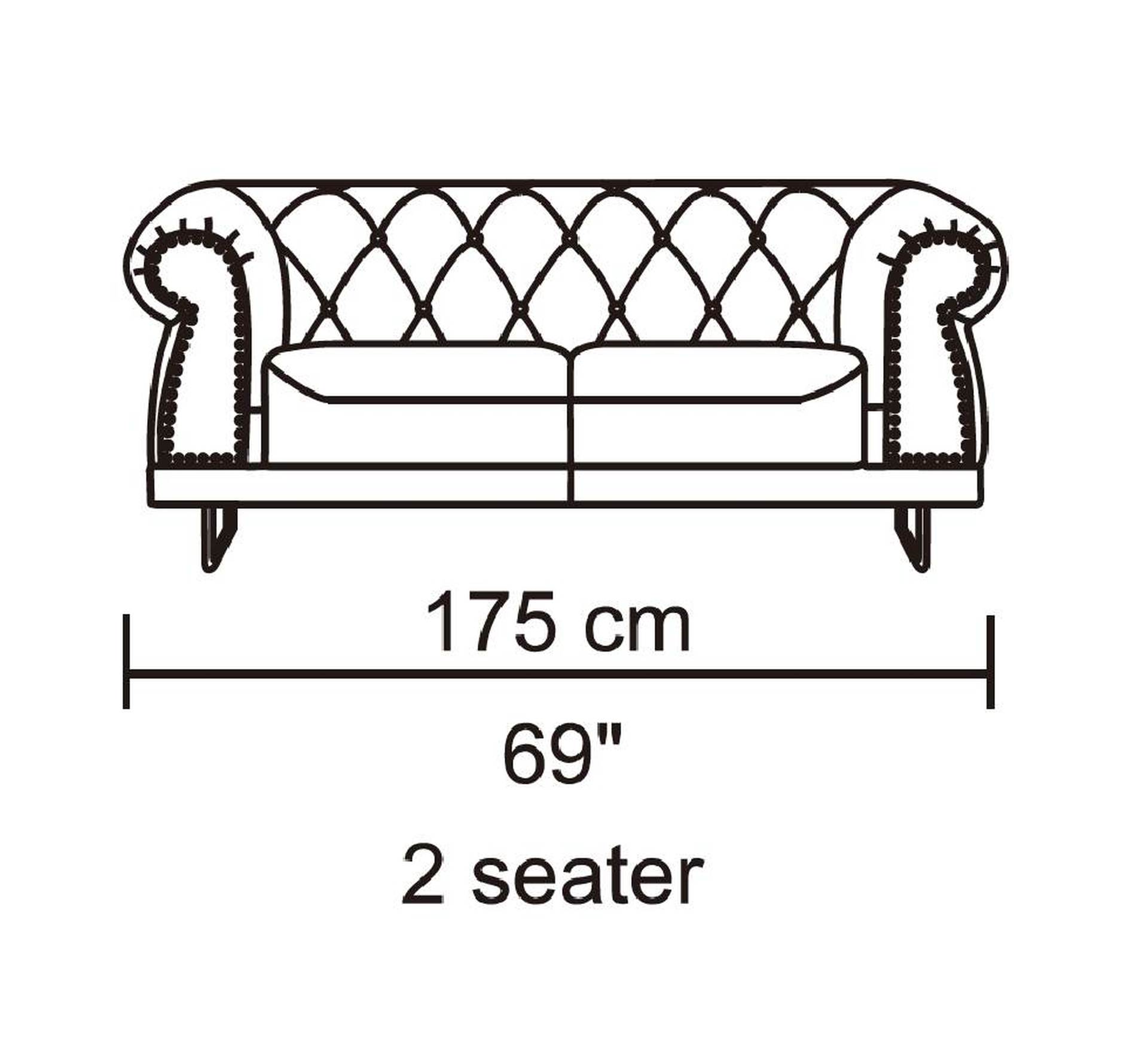 HD1809 - Mason.Loveseat.Beige -G01- Leather .Husky Designer Furniture