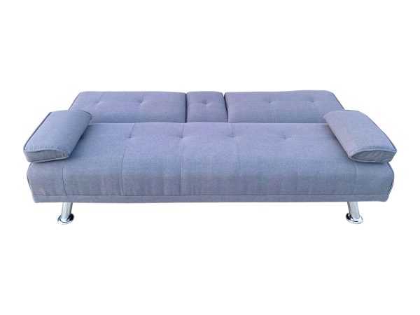 HS4122-Husky-Furniture- Spencer Sofa Bed - Klick Klack Charcoal