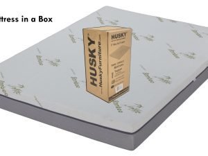 Husky 8 inch gel memory foam Mattress with zipper cover Double Sided
