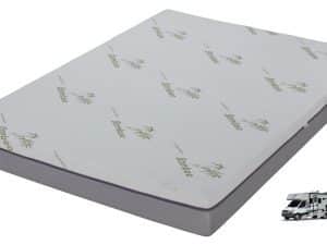 RV QUEEN Husky 8 inch gel memory foam Mattress with zipper cover