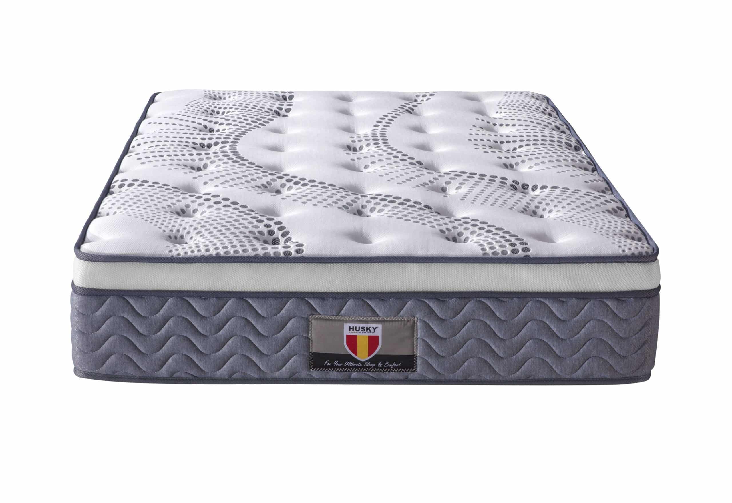 Celeste Husky furniture and Mattresses five star comfort HD Pocket Springs with Gel memory foam euro Pillow Top mattress